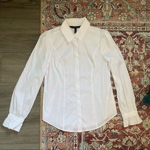 BHWM white button down shirt